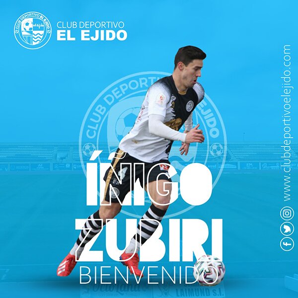 El central Zubiri se incorpora al CD El Ejido