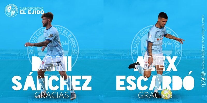 ¡Gracias por todo Dani Sánchez y Álex Escardó!