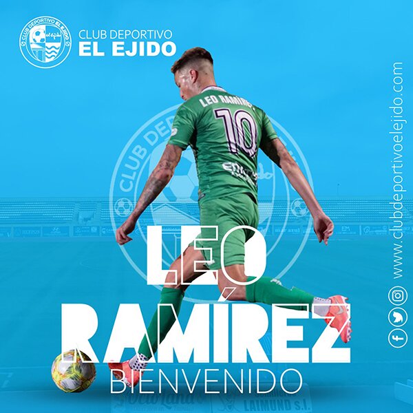 El medio centro Leo Ramírez llega al CD El Ejido